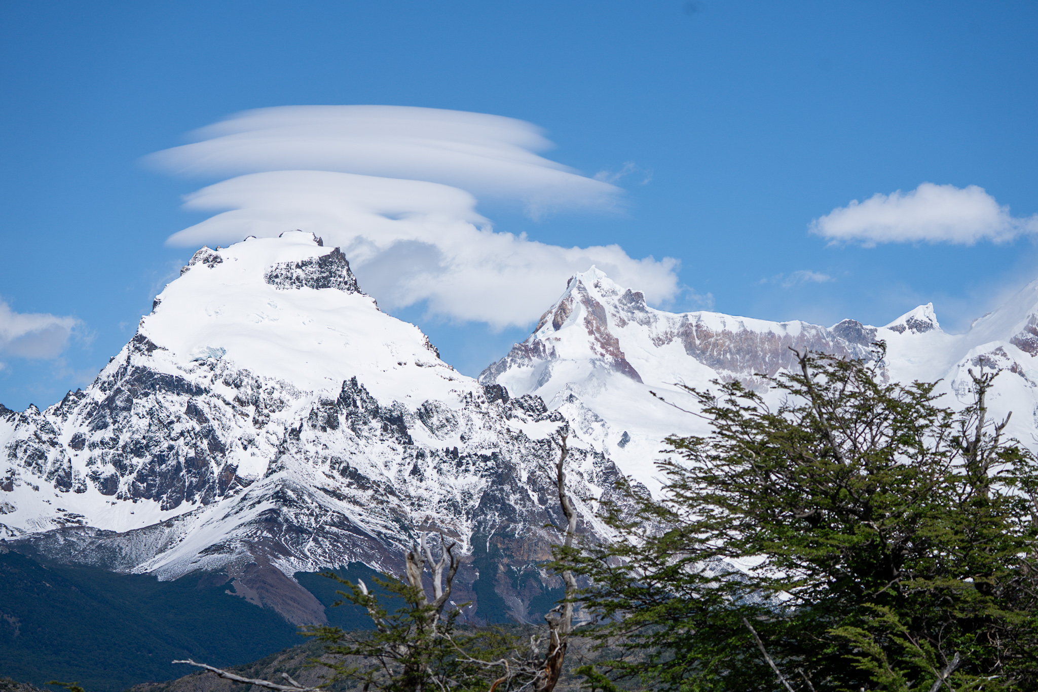 Lenticulars over Cerro Solo